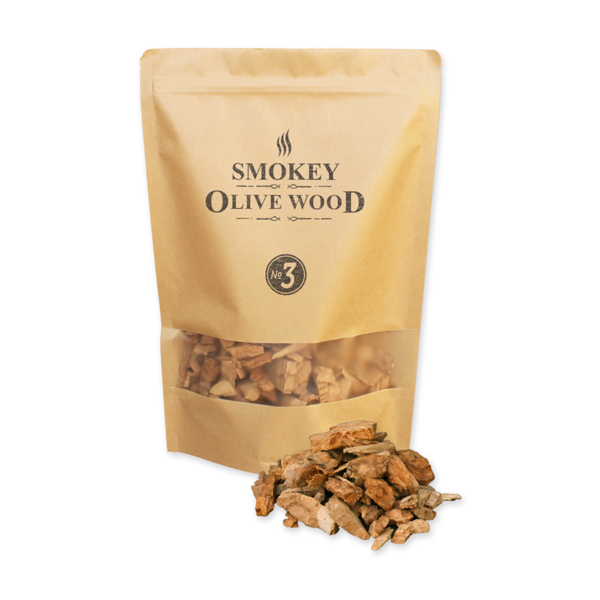 Smokey Olive Wood - Olivenholz-Räucherspäne Nº 3 (1,7 l)