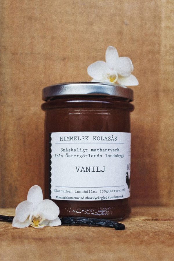 Börslycke Gård - Kolasås Vanilj - Karamellsauce mit Vanille