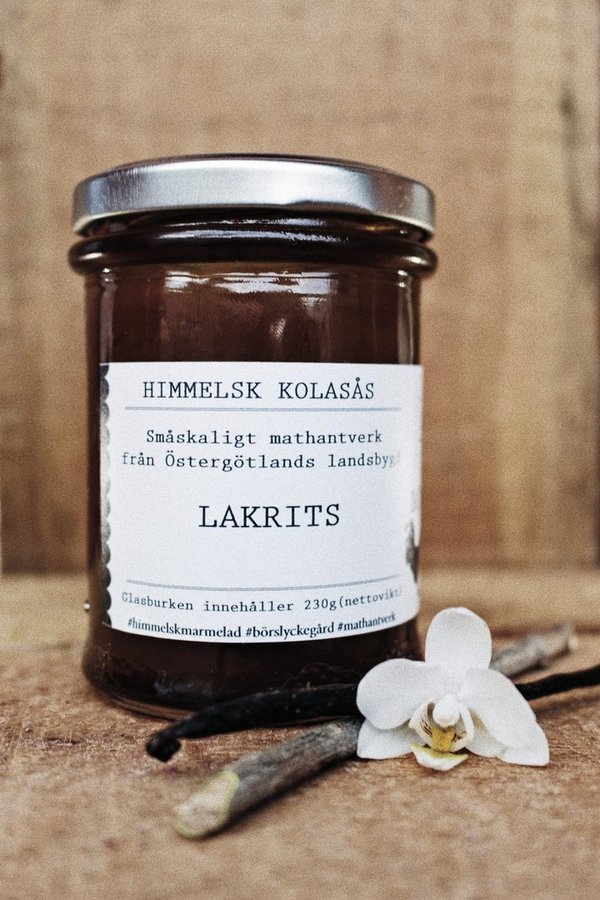 Börslycke Gård - Kolasås Lakrits - Karamellsauce mit Lakritz