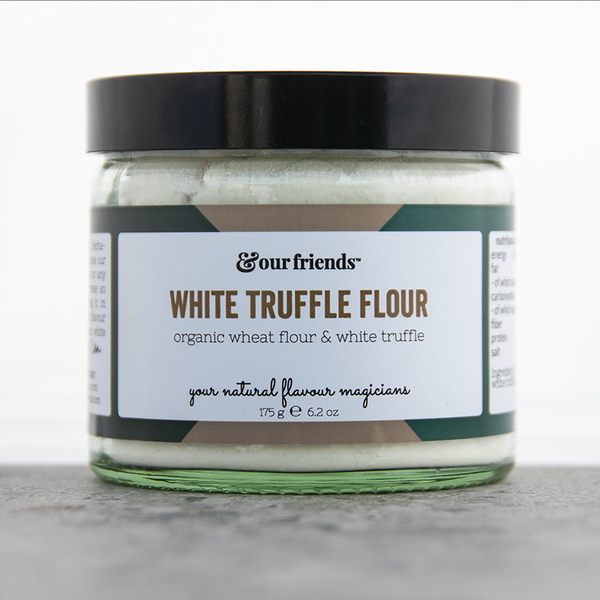 & our friends - white truffle flour - Weißes Trüffelmehl